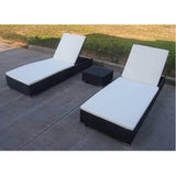 The Kira Set - 2 Loungers and table