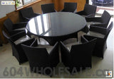 The Calabria Circle Dining Table